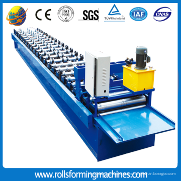 Rollo del panel de acero trapezoidal de la techumbre que forma la máquina